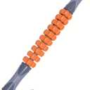 Muscle Roller, Massage Roller for Relieving Muscle Soreness, Cramping, Tightness, Help Legs, Back Joints Recovery (Gray-orange)