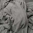 H.VERSAILTEX 4 Piece Stretch Sofa Covers for 3 Cushion Couch Covers for Living Room Furniture Slipcovers (Base Cover Plus 3 Seat Cushion Covers) Upgraded Thicker Jacquard Fabric (Sofa, Dove)