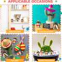 50 Pcs Mini Fiesta Gnomes Couple Figurines to Hide and Seek Cinco De Mayo Tomte Mexican Taco Tuesday Dwarf Gift for Adult Home Table Party Decorations