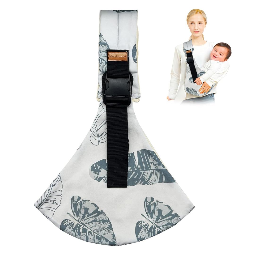 Baby Sling Carrier,Toddler Carrier,2026 New Baby Sling,Portable and Lightweight Sling,Non-Slip Hip Seat Carrying 10-30lbs(Leaf)