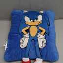 Sonic The Hedgehog Anime Kids Super Plush Cozy Snuggle (TM) Pillow (100% Officially Licensed Product) by Franco