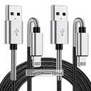 2Pack 10ft iPhone Fast Charger Cable, [Apple MFi Certified] Long USB C to Lightning Cable 10 Foot, High Fast 10 Feet Apple Charging Cord for Apple iPhone 14/ 14 Pro Max/ 13 Mini/ 12/ 11/ XS/ XR/ 8/ 7Plus, iPad