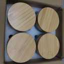 NETANY 4-pack 16oz Glass jars with Airtight Lids, Overnight Oats Containers with Bamboo Lids, Wide mouth Mason Salad jars, Glass Food Storage Containers for Snacks Yogurt Spice Sugar