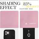 NICETOWN Blackout Curtain Panels for Living Room - (Rouge Pink Color) 29x30 inch, 2 Panels Set, Room Darkening Blackout Drapes for Window