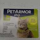 PetArmor Plus Flea and Tick Prevention for Cats, Cat Flea and Tick Treatment, 3 Doses, Waterproof Topical, Fast Acting, Cats Over 1.5 lbs