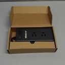 300W Car Voltage Converter Inverter DC 12V to AC 110V Ports Fast Charging Car Charger with Cigarette Lighter Plug with 2 Sockets and 4 USB for Business Trips and Vacation