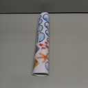 Pineraap Fish Wrapping Paper Roll - Watercolor Colorful Ocean Theme Gift Wrap for Beach Parties, Birthdays, Baby Showers, 17Inch x16.4Feet