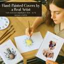 Decorative Books for Home Decor | Set of 3 Fake/Faux Books for Decoration Coffee Table and Shelves | Decorative Book with Real Blank Pages | Neutral Hardcover Aesthetic Book Set for Modern Dcor