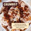 Brownie Brittle  Toffee Crunch Thin and Crispy Sweet Snacks (Pack of 6, 5 oz), Rich Gourmet Brownie Bites Dessert