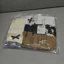 2 x Slouch Socks for Women Long Knee High Socks Women Frilly Lace Ruffle Calf Stacked Boot Sock Scrunch Slouchy Sock (Black, White, Khaki & Beige)