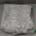 Mr. Pen- Silver Sequin Christmas Tree Skirt and Tree Collar, 36 Inch Base Cover, 24.8 Inch Foldable Sparkling Sequin Trees Skirt Collar, Silver Sequin Tree Skirt, Christmas Skirt Tree