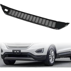 GXARTS Black Lower Front Bumper Grille FT4Z-17K945-AA ompatible with Ford Edge SEL Titanium 2015-2018