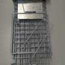 Humane Animal Trap for Small Cats, Rabbits, Squirrels, Chipmunks, Muskrats | 23.3" Catch and Release Cage | Galvanized Wire with Pedal Triggers | Collapsible for Easy Storage