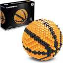 KADELE Basketball Building Block Set, Adults challenging STEM Block Decorations, Miniature 3D Educational Toys for Ages 14 15 16 and Above, (579 Pieces)