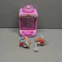 Marlrin Claw Machine for Kids, Mini Vending Machine Girls Unicorn Toys, Candy Grabber Prize Dispenser with Sound & 20 Mini Plush Toys, Electronic Arcade Game Indoor Toy for Home Party Birthday Gifts