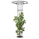 Trellis for Climbing Plants Outdoor - 69"(H), Expandable and Rust-Proof Metal Plant Support, Easy Installation, Garden Trellis for Potted Roses, Vines, Jasmine(1 Pack)