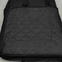 Back Seat Extender for Dogs - Premium Car Seat Cover with Hard Bottom Holds 400 lbs, Waterproof Hammock for Pet (Black Large, for Cars/Mid-Size SUV/Small Truck)