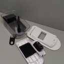 8 Blade All-in-1 Vegetable Chopper Mandoline Slicer with Container, Food Chopper, Onion Chopper, Veggie Cutter for Salad, Kitchen Gadgets Accessories Essentials, White