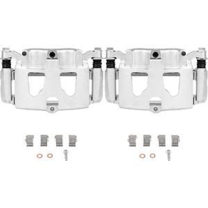 SCITOO 18B5473 18B5472 Rear Left & Right Disc Brake Calipers Assembly w/Bracket For Ford For F-250 Super Duty 2013-2019,For Ford For F-350 Super Duty 2013-2019 (SRW)