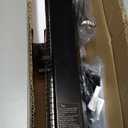 Outdoor Electric Patio Heater, Haimmy 27- inch Outdoor Electric Patio Heater, 1200W Instant Heating, 2 Heat Levels, Tip-Over & Overheat Protection, IPX5 Waterproof Tower Space Heater