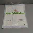 PRETTYGARDEN Women's Suit Vest Crop Tops Spring Summer Dressy Business Casual Work Office Clothes Trendy Blazer Waistcoat (Beige White, X-Large)