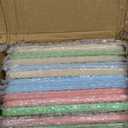 12 Pcs Spa Party Makeup Mirror 7.4 Inch, Desktop Vanity Table Mirror with Stand, Adjustable Folding Travel for Spa Sleepover Birthday Favors Gift Girls Women