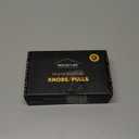 QOGRISUN 10-Pack Solid Brass Cabinet Knobs, Round Ball Gold Knobs for Dresser Drawer, 1.2-Inch Diameter, Sphere Cabinet Pulls, Brushed Brass Finish