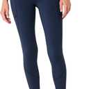 Amazon Essentials Women's Active Total Train Gym Workout Leggings (X-Large, Navy)