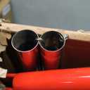 50" Collapsible Snake Grabber Tongs, Stainless Steel Snake Catcher Tool with Wide Jaws & Non-Slip Handle  Humane Reptile Handling Tool for Home, Yard & Outdoor Safety (Red)