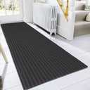 Runner Rug Indoor/Outdoor Waterproof Carpet Runners 2'X3', Hallway Kitchen Entryway Bedroom Area Rugs with Natural Non-Slip Rubber Backing, Garage mat (Custom Sizes)
