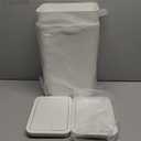 TIPGO Bathroom Trash Can with Lid, 10 Liter/ 2.6 Gallon Slim Garbage Can, Small Trash Bin Waste Basket with Pop-Up Lid for Kitchen, Bedroom, Living Room, Office (2 Pack, White)