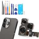for iPhone 14 Pro Max Main Back Camera Replacement for iPhone 14 Pro Max A2894 A2651 A2893 A2895 Main Rear Camera with Flex Cables Repair with Tools