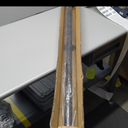 Dolibest 4.25ft Wall Mount Metal Handrail, Staircase Step Handrail, One Piece Design Bar, Non-Slip Safety Grab Handle, Barrier-Free Staircase Grab Handle for Elderly, Indoor & Outdoor Use, 1.3'' Round