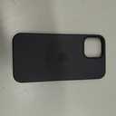 Apple iPhone 16 Pro Max Silicone Case with MagSafe and Camera Control: Lightweight Phone Case, Wireless Charging Compatible, Smooth Matte Finish; Black