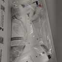 LUXE Bidet NEO 185 Plus - Dual Nozzle, Non-Electric Bidet Attachment for Toilet Seat, Patented Slide-In Install, 360 Self-Clean, EZ-Lift to Clean, Feminine & Rear Wash (White)