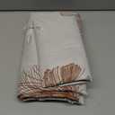 OAITE Duvet Cover Queen Size,Reversible Leaf Brown Duvet Cover Set with Zipper Closure, 3 Pieces Modern Patterns Soft Microfiber Bedding Set with 8 Ties(90’’*90’’,2 Pillow Cases)