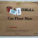 Floor Mats Compatible with 2015-2022 Chevy Colorado/GMC Canyon Crew Cab, All Weather TPE Floor Liners, Custom Fit Car mats, 1st & 2nd Row, Black