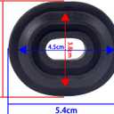 runmade Upper & Lower Radiator Support Mount Rubber Set Compatible with VW Passat Jetta Golf GTI Tiguan Beelte Audi TT A3