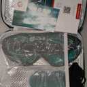 Medi Grade Cooling Gel Eye Mask for Puffy Eyes  Reusable Gel Eye Mask and Cooling Eye Pads with Thermo-Bag for Dark Circles and Morning/Night Skincare Routine  Reversible Cold Eye Mask (Blue)