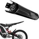 XINGWU Long Rear Fender for Surron Light Bee X Segway X160/X260 Back Fender Mud Guard Protector for Surron Part Ebike Accessories Black