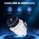 New Air Conditioner AC Compressor With Clutch for Honda Civic 1.8 1.8L 2006 2007 2008 2009 2010 2011