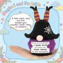 Get Well Gifts for Women Men, Handmade Crochet Healing Witch Cute Decor, Inspirational Motivational Encouragement Thinking of You Gift, After Surgery Recovery Cancer Care Feel Better Soon Decor