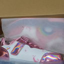 Nsasy Girls Boys Roller Shoes with LED Light Up Wheels Sneakers Kids Roller Skates Shoes for Kids for Children Size 33