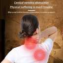 Microwavable Heating Pad for Neck and Shoulders Weighted Warmer Wrap with Moist Heat, Hot & Cold Compress for Pain Relie