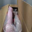 5 in 1 Foldable Baby Walker, Activity Baby Walker-Baby Bouncer, Rocker, Activity Center,Seat and Push Walker,Detachable Trampoline Mat, Adjustable Speed Rear Wheels and Height,Ages 6-18 Months(Pink)