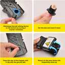 Rat Trap (12-Pack), Large Mouse Traps for Indoor and Outdoor Use, Reusable, Fast, Hygienic, Unplugged, Used to Catch Mice, Squirrels, Rodents, for Home, Yard and Barns