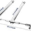 Utheer Grill Replacement Parts for Weber Spirit and Spirit II 300 Series, 15.3" Flavorizer Bars, 18" Grill Burner and Ignitor Kit for Weber Spirit E310, E320, S310 with Front Control, 7636, 69787