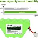 XBT1106 Battery Replacement for Shark SV1106 SV1107 SV1100 SV1112 Freestyle Rotator Cordless Stick Vacuum Cleaner, 14.4V 3.5Ah Ni-Mh Shark Batteries