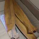 52 Inch Ceiling Fan with Light, Remote Control, Reversible DC Motor, 3CCT, Stepless Dimmable, Noiseless, Flush Mount, Walnut Solid Wood for Indoor Use (Brown)