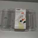 Oggi Bottle Rack for Wine, 6 Bottle Wine Storage - Stackable Wine Rack, Secure Stack Tabs. Water Bottle Storage, Wine Bottle Holder for Kitchen, Cabinet, Fridge - Each Rack Holds 3 Bottles, 2 Pack (4pc. New)